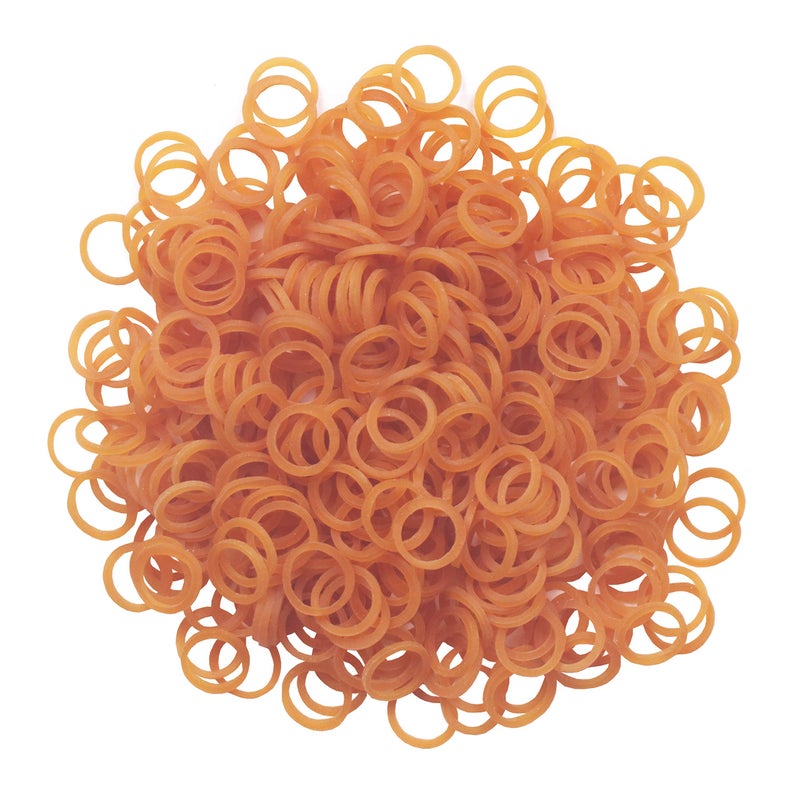 YAKA 1000PCS 3/8" 10mm Elastics Rubber Band for DIY Puppy Cat Dog Hair Bows Grooming Top Knots, Braids, and Dreadlocks - Image 1